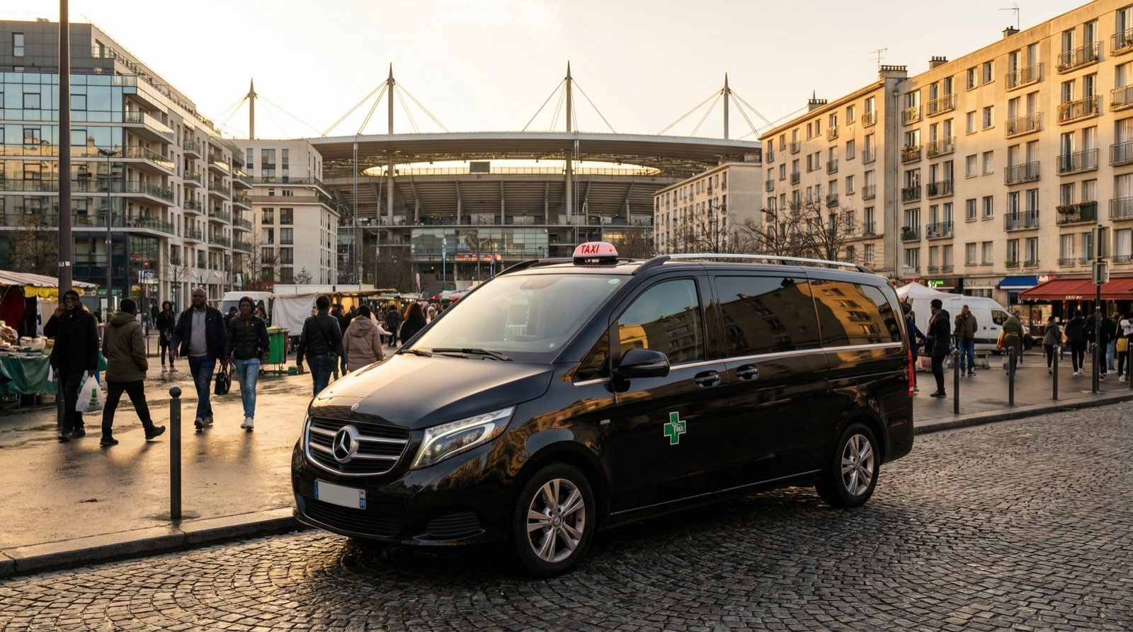Taxi conventionné Hôpital Jean-Verdier vers Auxerre